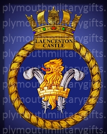 HMS Launceston Castle Magnet